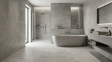 Moderne Fliesenlösungen für Bad, Küche und Wohnräume